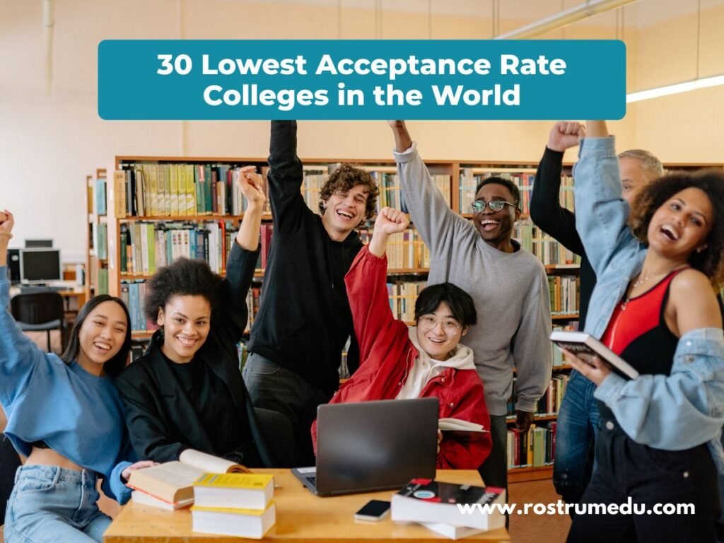 30 Lowest Acceptance Rate Colleges in the World 2025