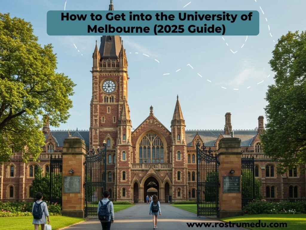 How to Get into the University of Melbourne (2025 Guide)