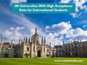 UK Universities With High Acceptance Rate for International Students