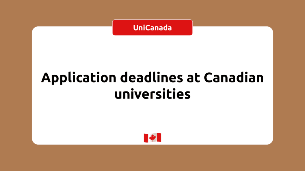 Canada Application Deadlines For September 2023 Rostrumedu